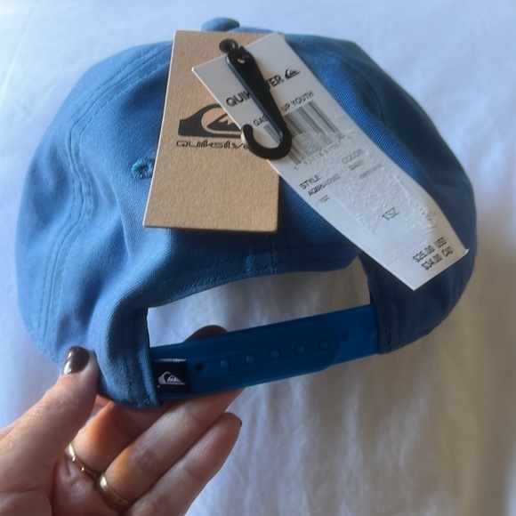 QUIKSILVER BOY'S 8-12 GASSED UP BASEBALL HAT - FRENCH BLUE - Picture 5 of 9
